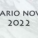 Calendario noviembre 2022 de adara visual